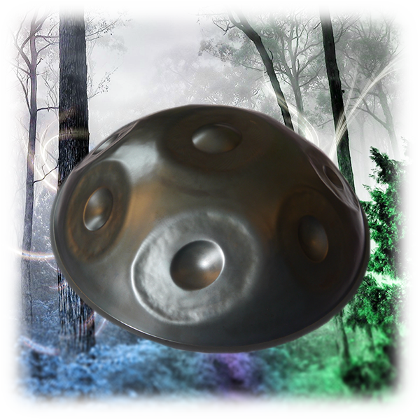 ⦿ Handpan Suisse Djillhi Nitruré | E Sabye 9 ⦿ ⦿ Handpan Suisse Djillhi Nitruré | E Sabye 9 ⦿