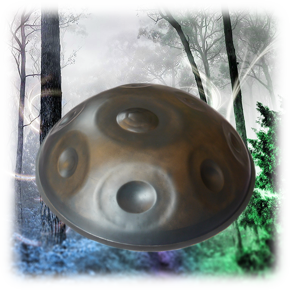 ⦿ Handpan Suisse Djillhi Nitruré | D Kurd Mutant 14 ⦿ ⦿ Handpan Suisse Djillhi Nitruré | D Kurd Mutant 14 ⦿