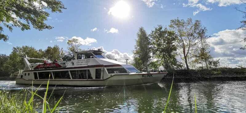 Ab/ an Waren: Große Müritzrundfahrt von 14:00- 17:35 Uhr über Klink, Röbel, Bolter Kanal und Rechlin Nord