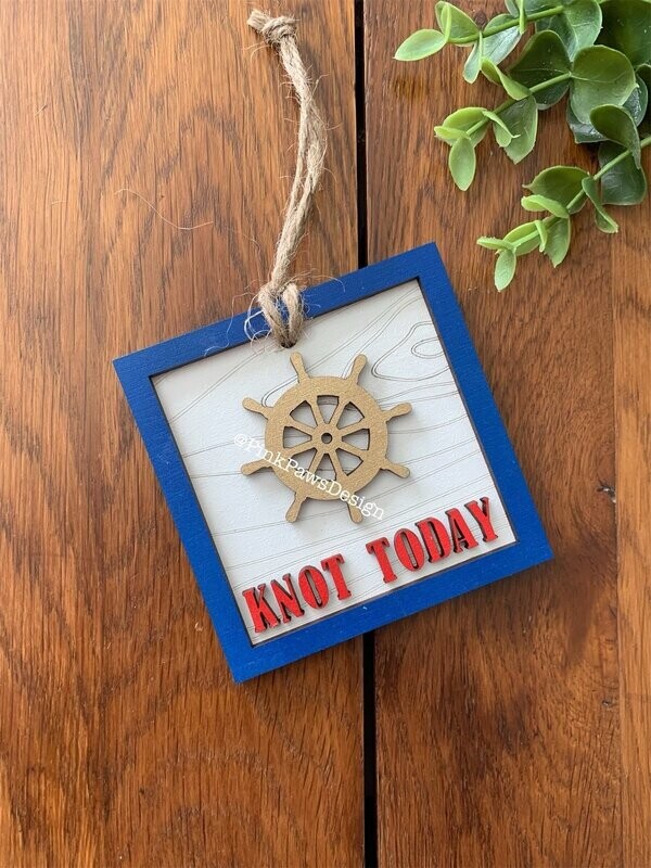 'Knot today' Hanging Decoration