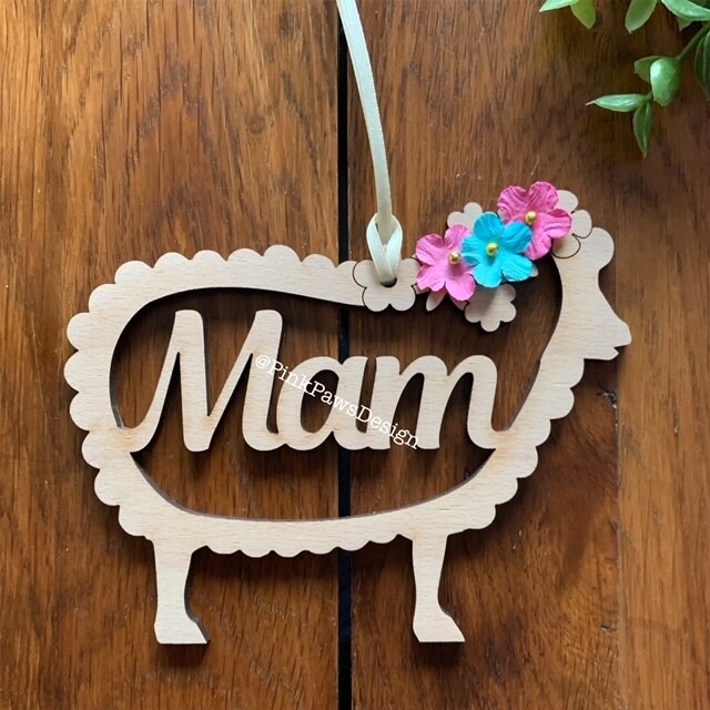 Personalised Sheep Decoration