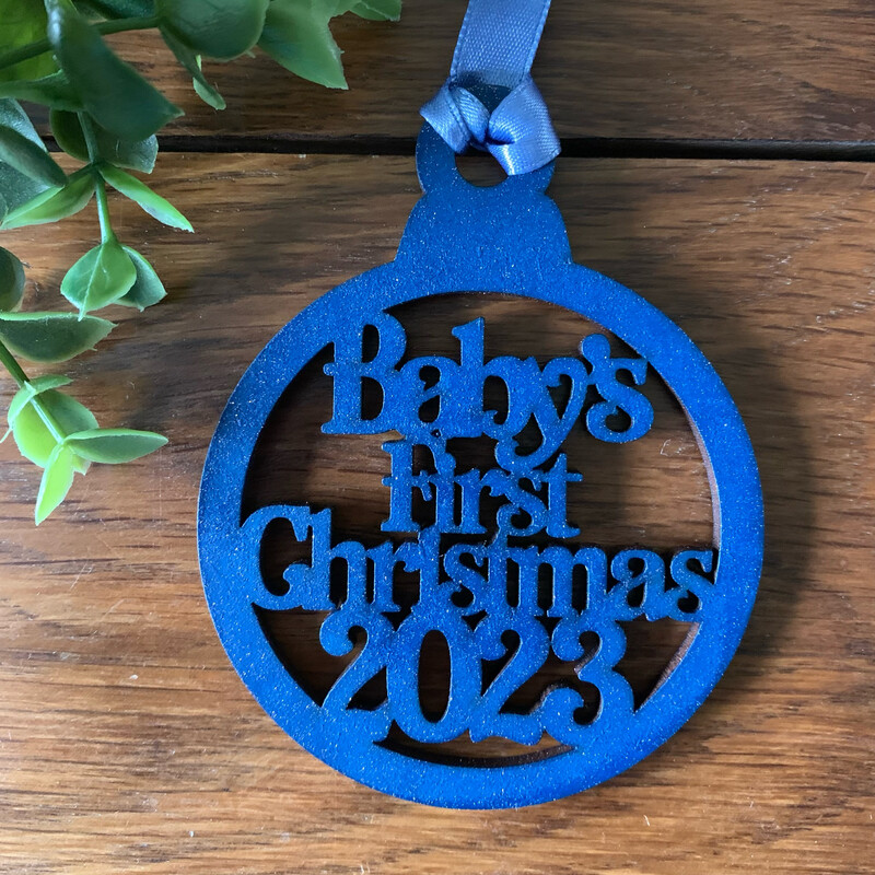Baby’s First Christmas bauble