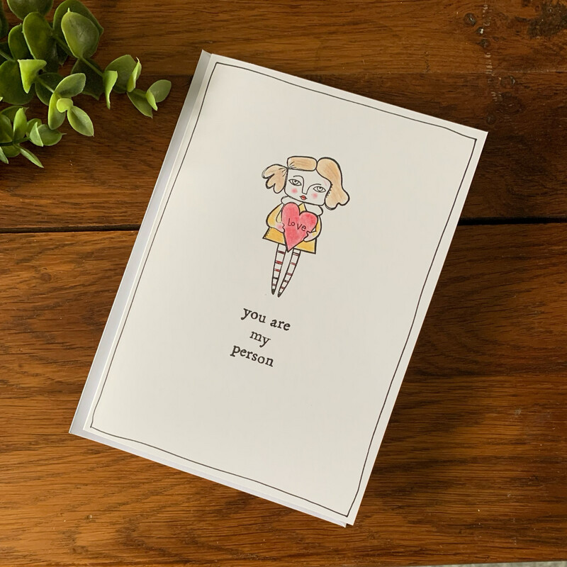 You Are My Person Love Card