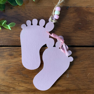 Hand Painted baby feet