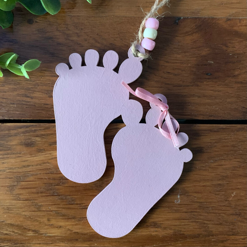 Hand Painted baby feet