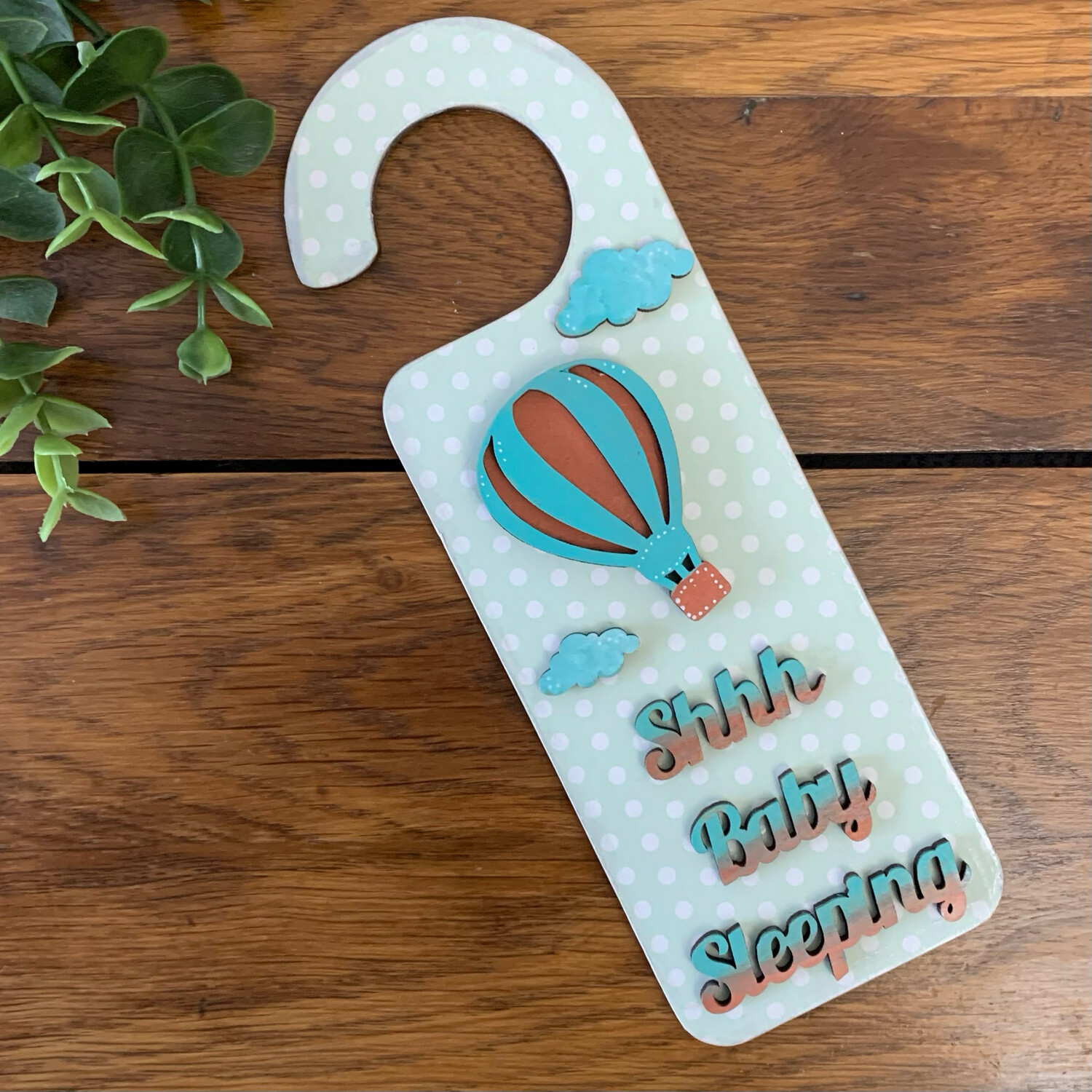 Hand painted themed door hangers