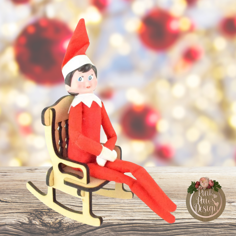 MDF Chair for Elf on the shelf