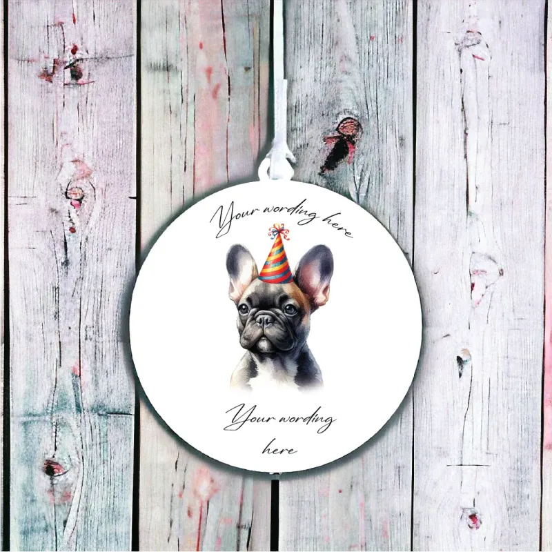 Personalised Dog Decoration - French Bulldog