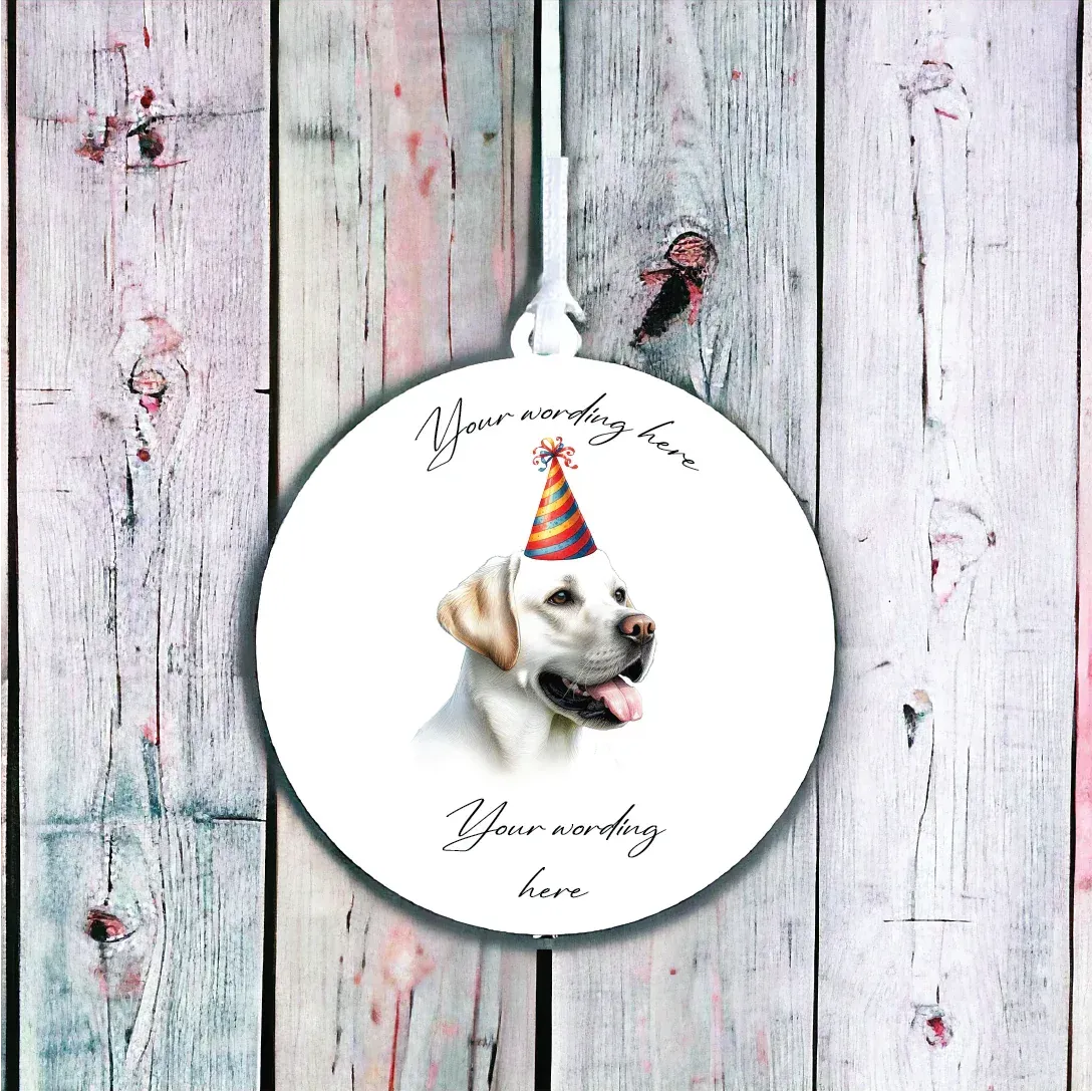 Personalised Dog Decoration - Labrador