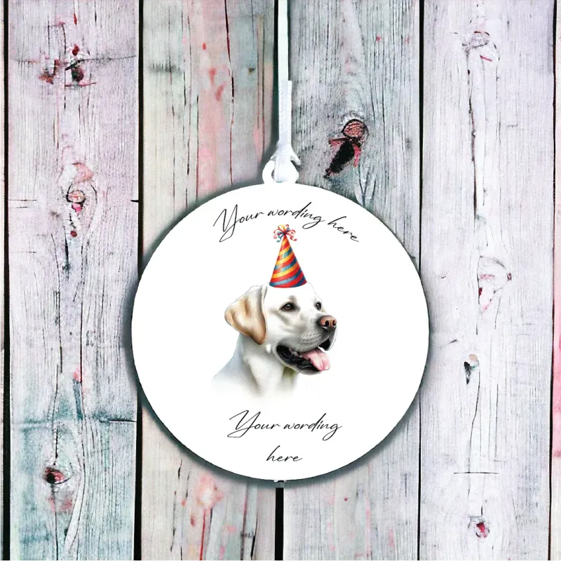 Personalised Dog Decoration - Labrador