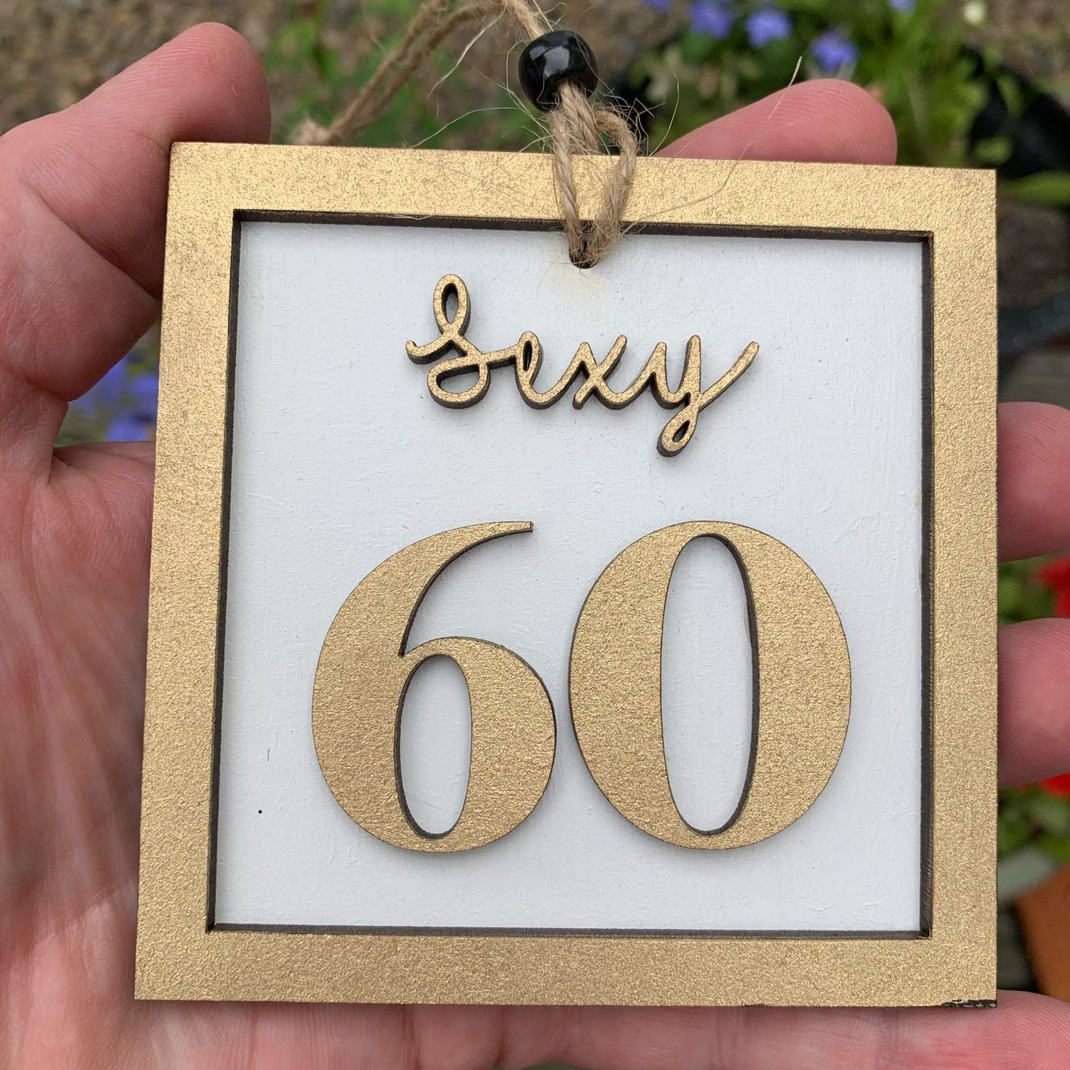 Sexy 60 Hanging Decoration