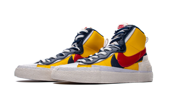 NIKE X SACAI BLAZER/DUNK &#39;&#39;YELLOW&#39;&#39;