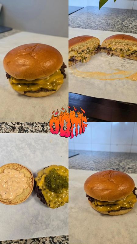 Hamburguesa  SMASH ( 1, 3, 7, 11 )