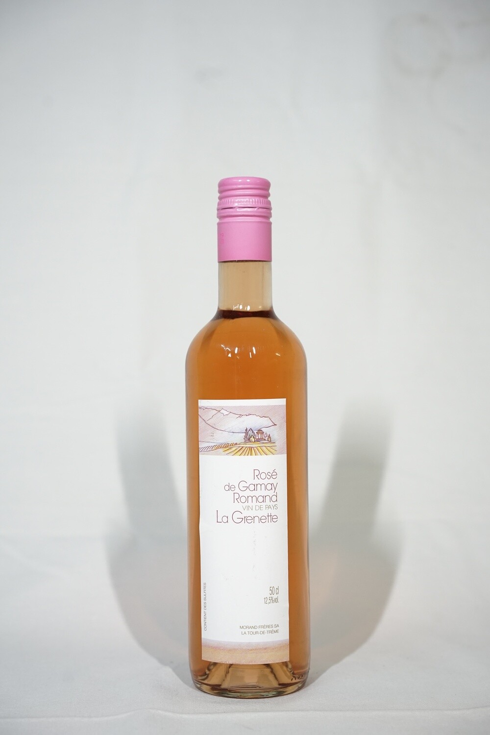 Rosé de Gamay, Romand vin de pays, La Grenette 50 cl