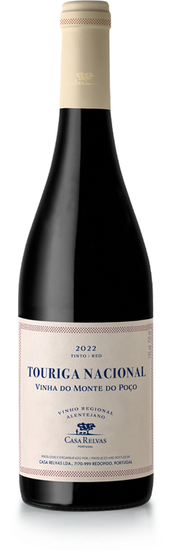 Touriga Nacional, Vinha do Monte do Poço, Vinho Regional Alentejano