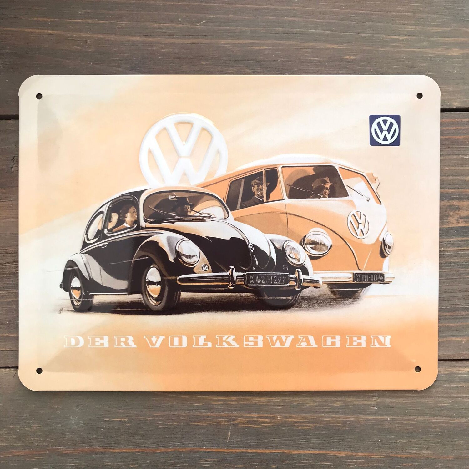 Blechschild