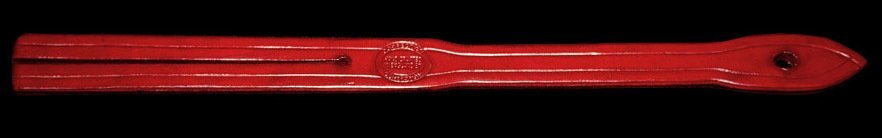 CCT5-2T  2 tongued Mini Stinger Tawse. 13-1/2 inches ( 35cm ) long