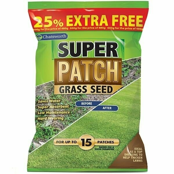 Chatsworth Super Patch Grass Seed 600g