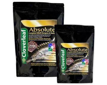Cloverleaf Sturgeon / Starlet (Sinking) Food 4.5mm 1Kg