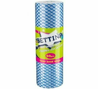 All Purpose Cloth On A Roll 50pc
