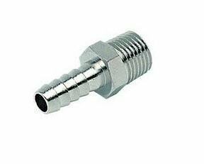 Hose Tail 10mm To Fit 3/8" Valves