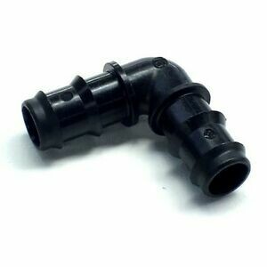 90 Degree Hose Joiner Barbed 1.5"