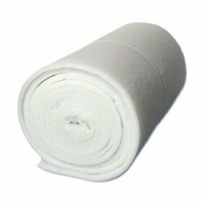 40m Filter Wool Roll (L: 40m / W: 80cm / Thickness: 10-12mm)