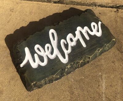 Welcome Sign (Concrete)