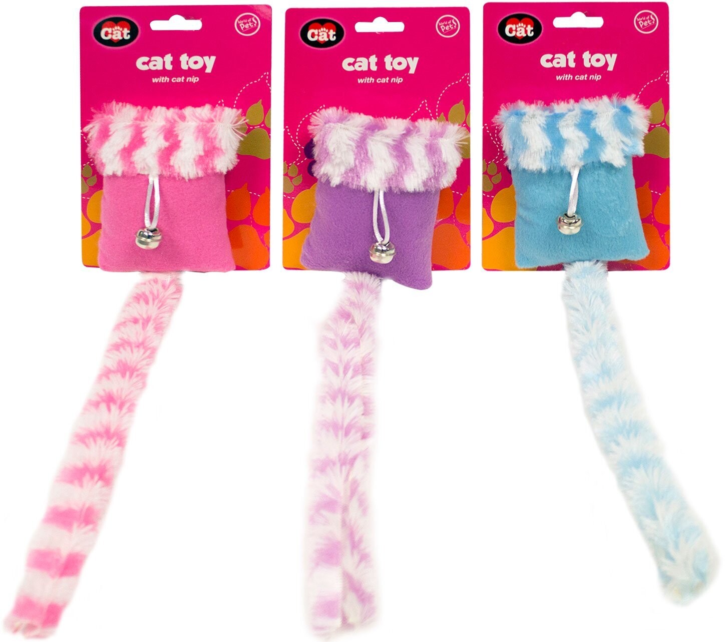 Plush Cat Toy With Bell
