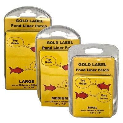 Gold Label Pond Liner Patch Repair (Various Sizes)