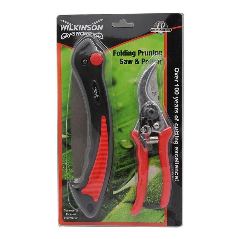 Wilkinson Sword Folding Saw & Pruner Set