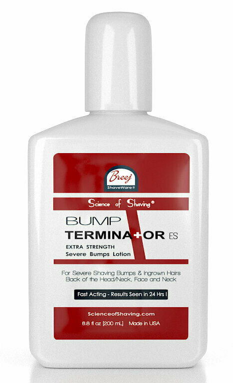 BUMP TERMINATOR EXTRA STRENGTH SEVERE BUMPS LOTION, 6.8 oz