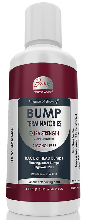 BUMP TERMINATOR EXTRA STRENGTH SEVERE BUMPS GEL - ALCOHOL FREE (4oz)