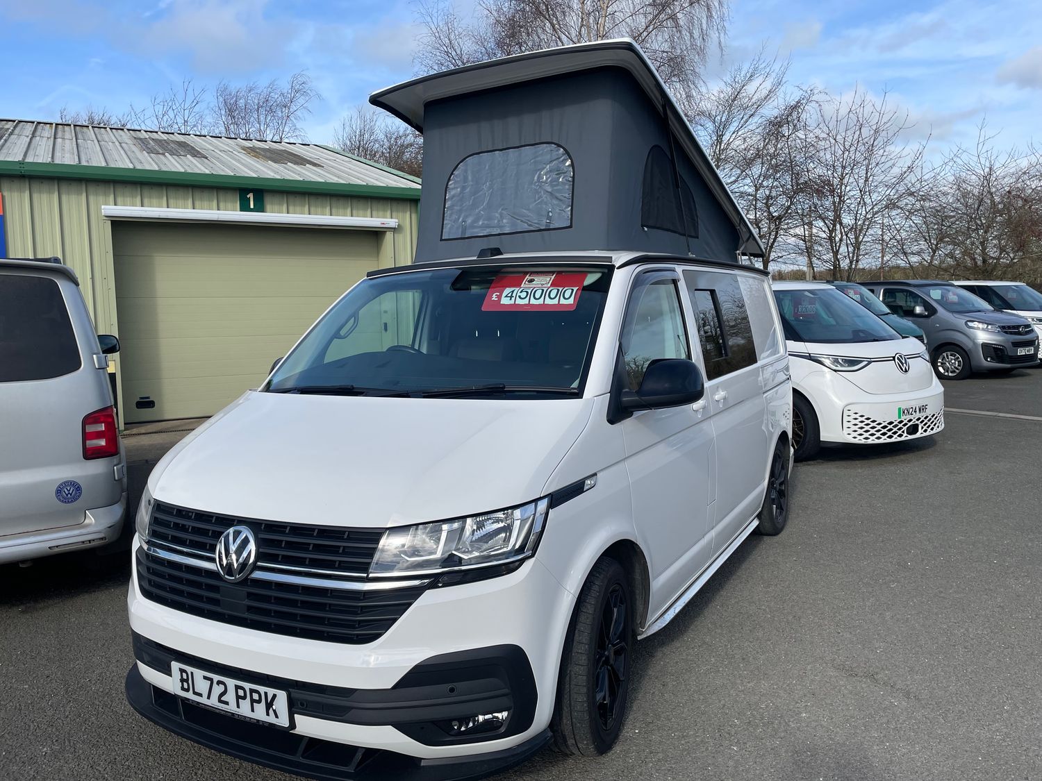 Volkswagen Transporter 2022 SWB T6.1 Campervan Tailgate Volkswagen Transporter 2022 SWB T6.1 Campervan Tailgate