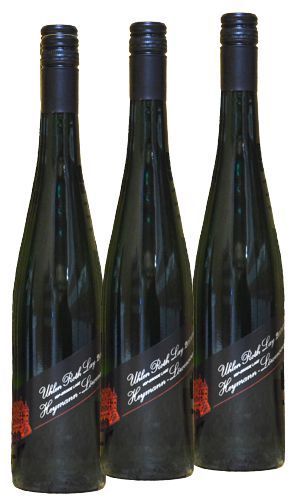Probe Uhlen Roth Lay GG. Je eine Flasche aus 2015, 2021 und 2023