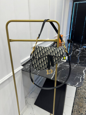 Saddle Bag With Starp (Black)