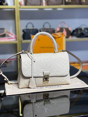 Louis Vuitton Madeleine MM Two Tone Black & White Bags In Dubai