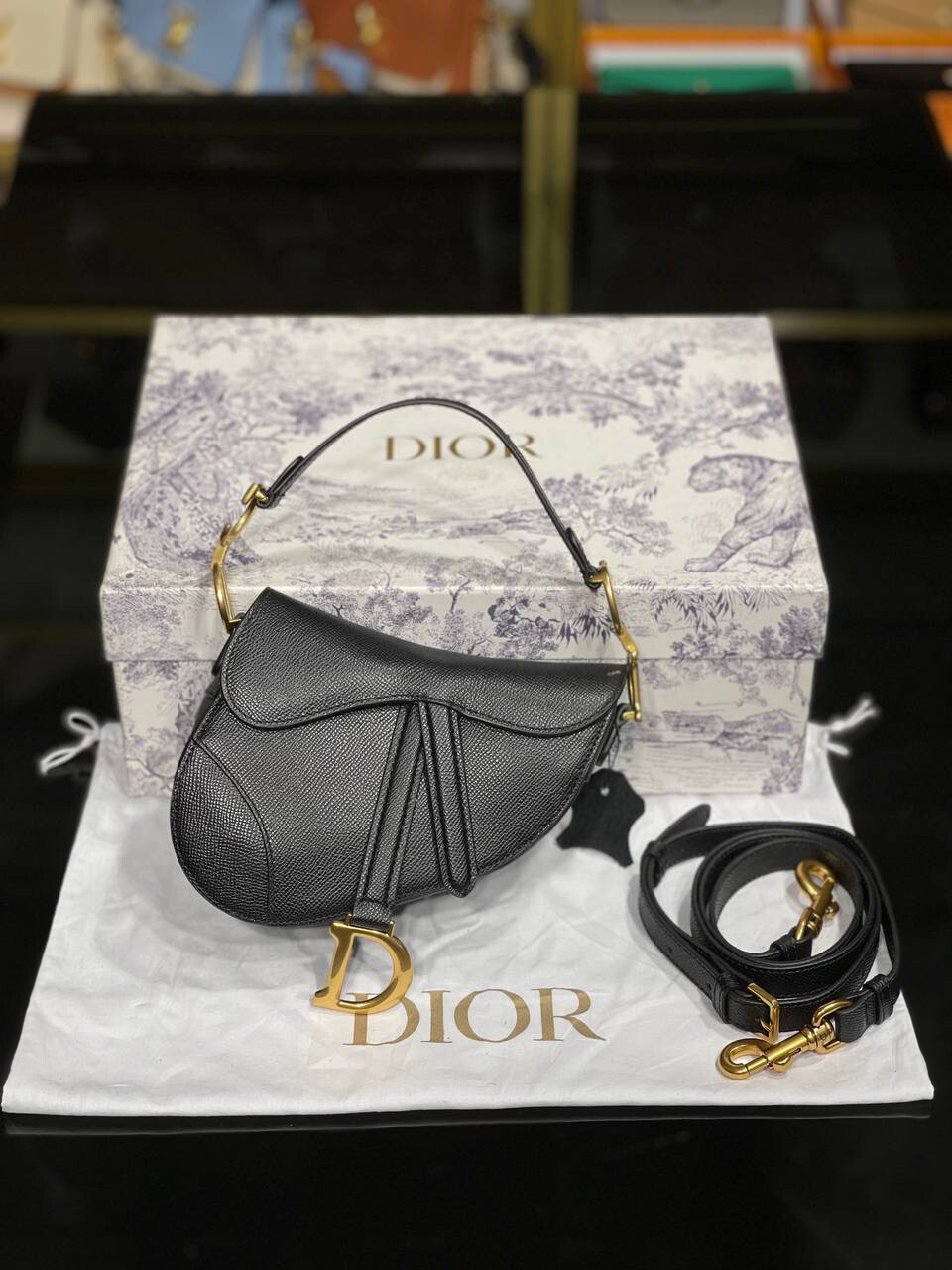 Mini Saddle Bag with Strap
