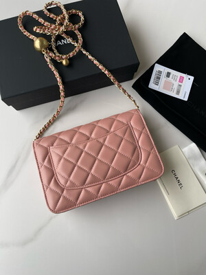 Woc Bag Lambskin Leather Gold Hardware (Orginal Quality)