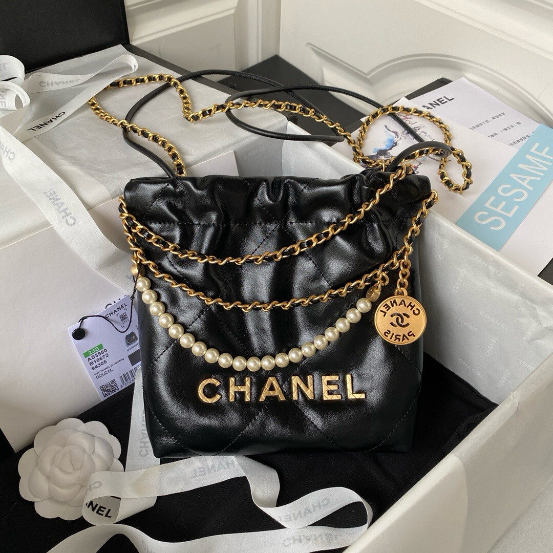 22 Mini Bag Gold Hardware (Orginal Quality)