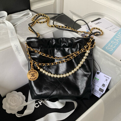 22 Mini Bag Gold Hardware 