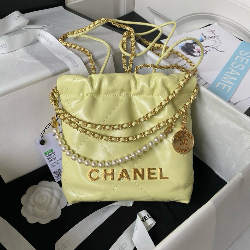 22 Mini Bag Gold Hardware (Orginal Quality)