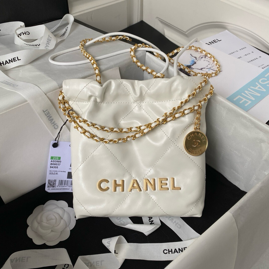 22 Mini Bag Gold Hardware (Orginal Quality)