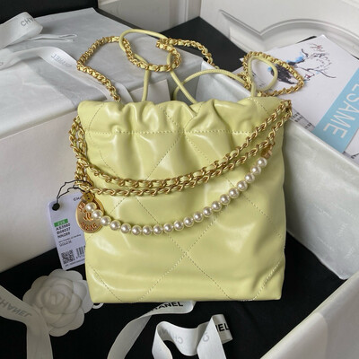 22 Mini Bag Gold Hardware 