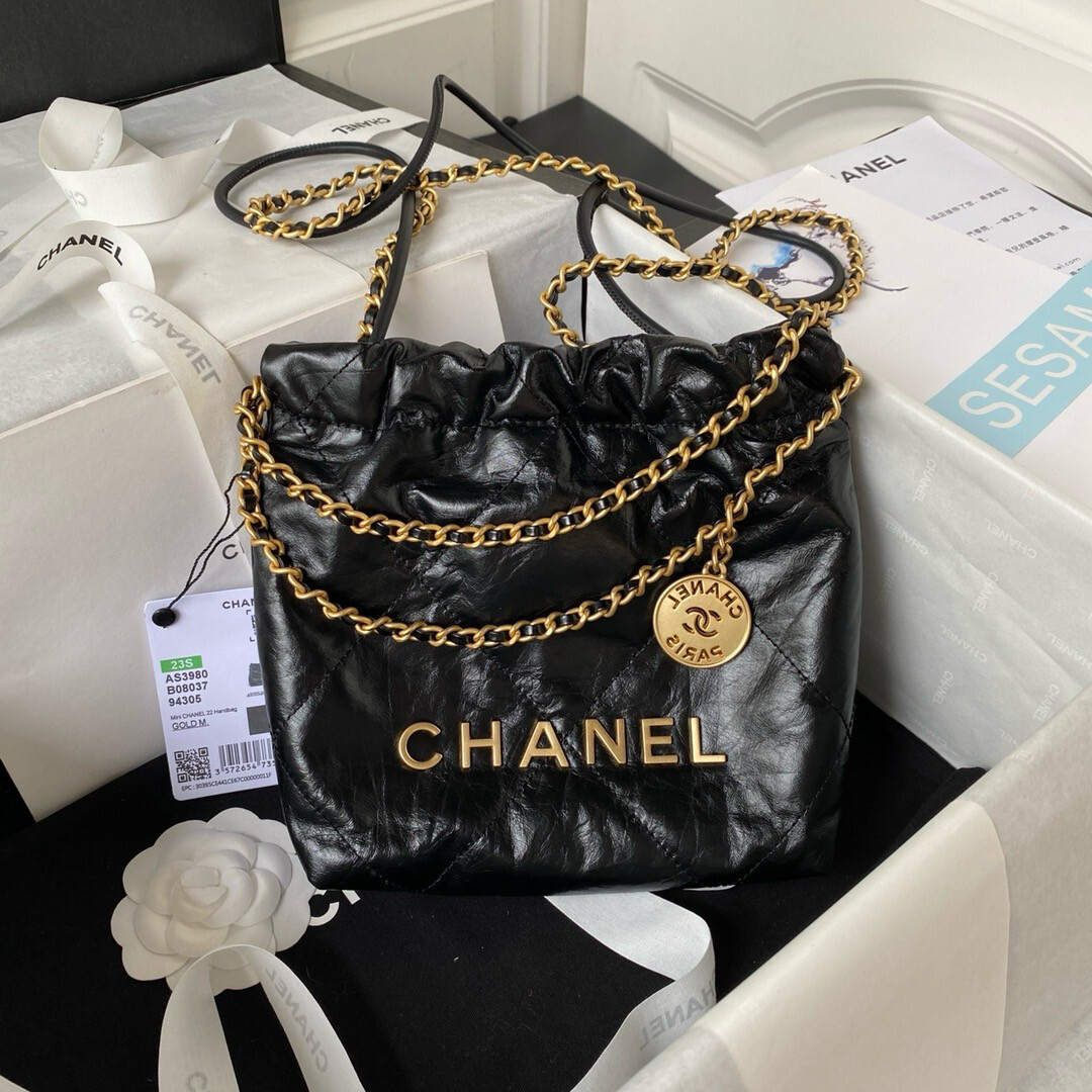 22 Mini Bag Gold Hardware (Orginal Quality)