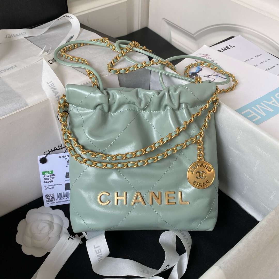22 Mini Bag Gold Hardware (Orginal Quality)
