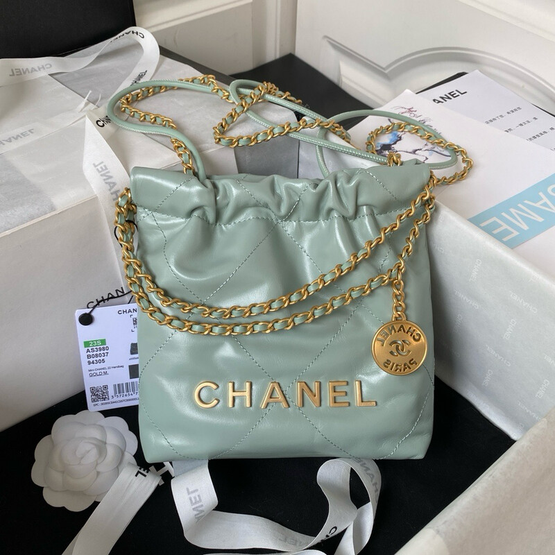 22 Mini Bag Gold Hardware (Orginal Quality)