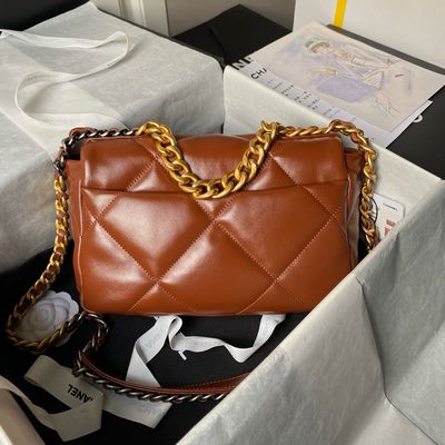 19 Bag Small Lambskin Leather