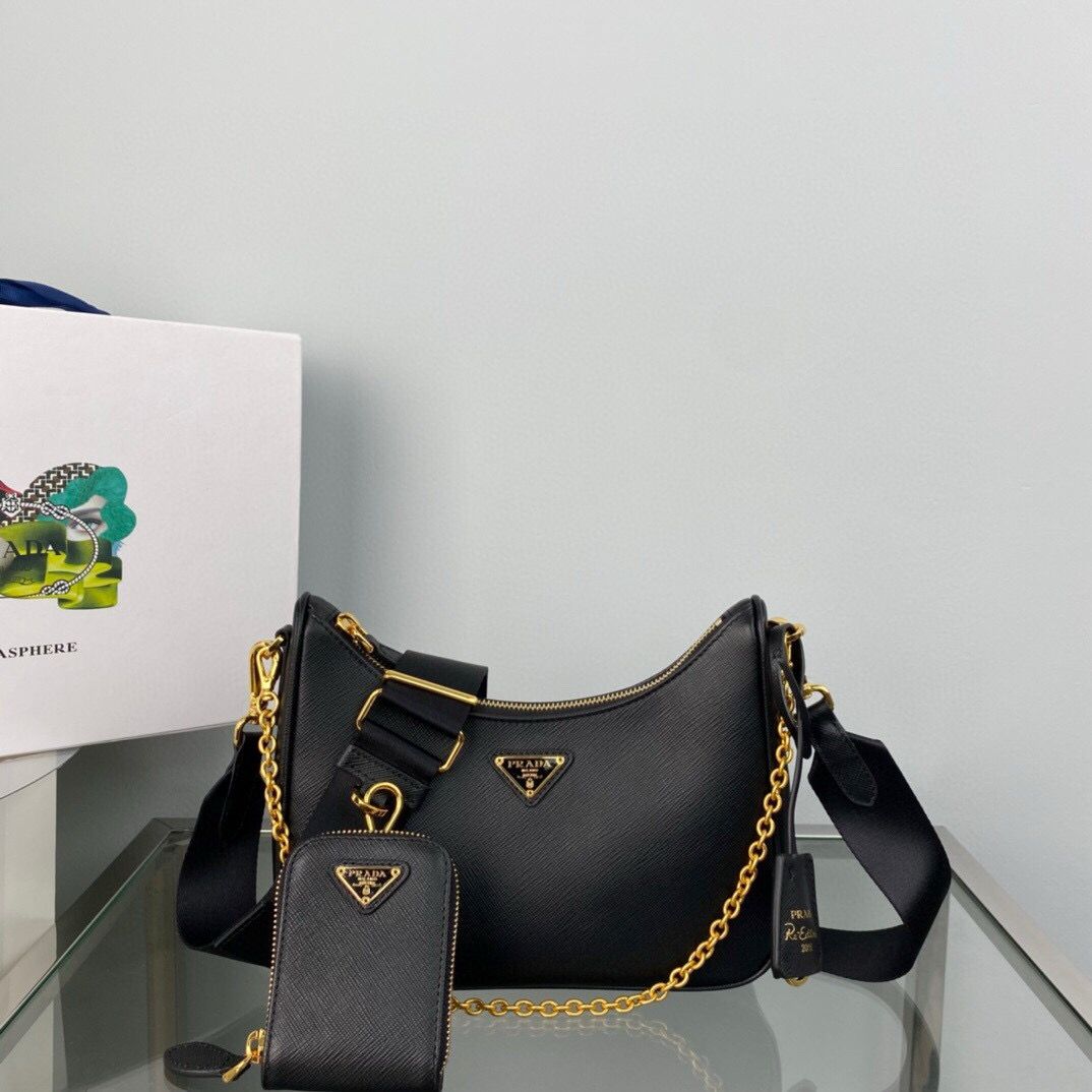 Re-Edition 2005 Saffiano Leather Bag