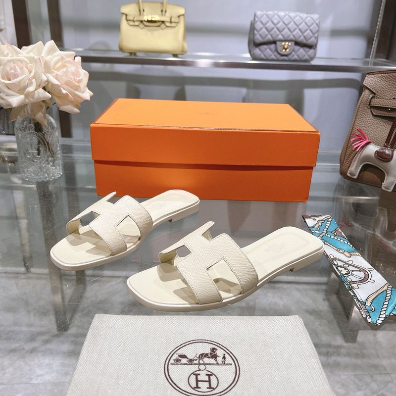 HR Sandals Epsom Leather(Cream)